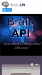 Mobile Screenshot of brain-api.com